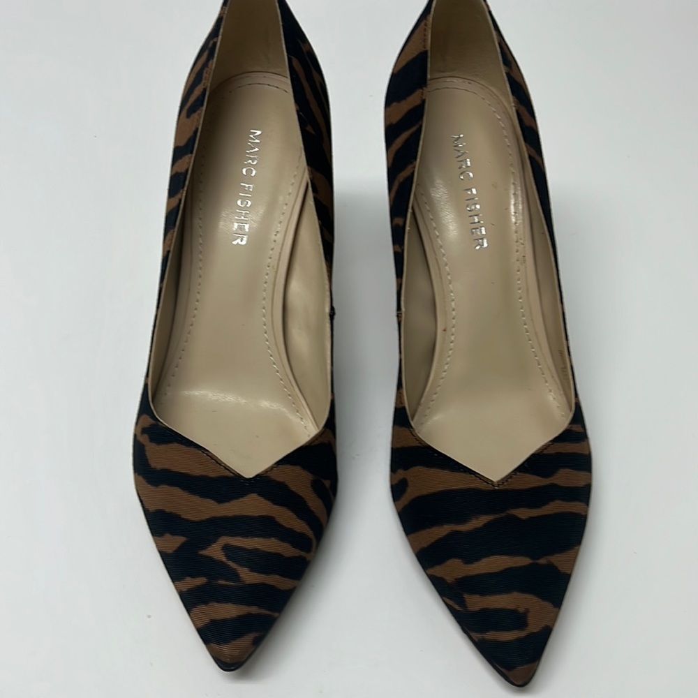 Mark Fisher heels tiger print size 7 - Picture 1 of 5